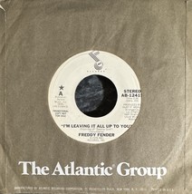 Freddy Fender – I&#39;m Leaving It All Up To You - 7&quot; - 45rpm - Promo - Viny... - $139.50 MXN