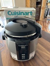 Cuisinart EPC-1200PC 6-Quart Electric Pressure Cooker, Brushed Stainless (NEW) - £75.64 GBP