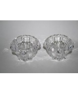 Cristal D&#39;Arques Paris Lead Crystal Sweetheart Votive Candle Holders   #... - £15.82 GBP