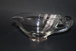 Vintage Indiana Glass Heavy Clear Gravy Boat  #1564 - £22.02 GBP