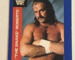 Jake The Snake Roberts WWF Trading Card World Wrestling Federation 1991 #4 - $1.97