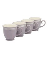 Four (4) Pioneer Woman ~ AINSLEY ~ IRIS (PURPLE) ~ 16 Ounce ~ Stoneware ... - $50.00