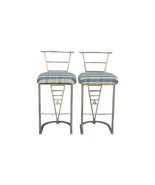 Vintage Design Institute of America Modernist Bar Stools-A Pair - £517.97 GBP