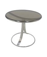 Mid-Century Steelcase End Table in Chromed Steel  - £1,079.13 GBP