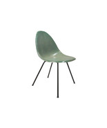 Early Herman Miller for Zenith Attributed Style Green Fiberglass Shell S... - £1,992.19 GBP