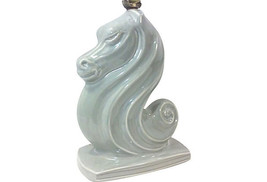 Vintage Deco Ceramic Horse  Lamp - $1,250.00