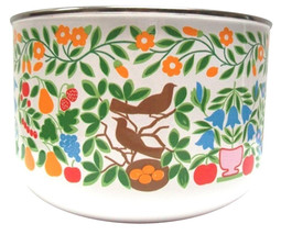 Vintage Mid-Century Enamel Bowl - $89.00