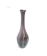 Mid-Century Scandinavian Art Glass Vase-Artist Signed - £373.16 GBP