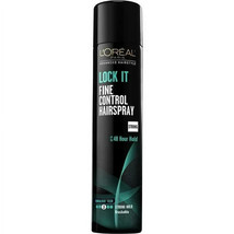 L'Oreal Lock It Fine Control Hairspray Strong 48HR Hold Brushable 8.25oz - £15.43 GBP