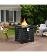 32&quot; Square Propane Fire Pit Table 50K BTU Auto-Ignition + Cover - $478.99