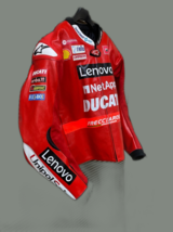  Ducati Limited Edition Motorbike Racing Leather Jacket - $129.00