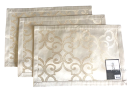 Waterford Set of 3 Placemats Sorrelle 13x19&quot; Christmas Thanksgiving Luxury New - £46.36 GBP