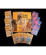Vintage Lot of 10 Gold Bond Stamp Books &amp; 1976 Gift Reward Shopping Catalog - €30,89 EUR