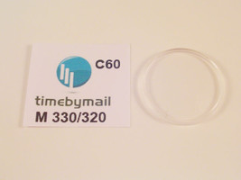 For MIDO POWERWIND Fits 33mm Watch Replacement Plexi-Glass Plastic Crystal C2D - £14.89 GBP