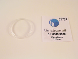 Watch Crystal For SEIKO 8305 9000  SEA LION M77 Plexi-Glass New Spare Part C172F - £15.11 GBP