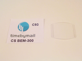 FOR CASIO BESIDE FITS BEM300 REPLACEMENT WATCH GLASS CRYSTAL Spare Part C93 - £14.98 GBP