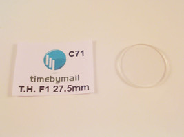 FOR TAG HEUER FITS F1 980020 REPLACE WATCH GLASS CRYSTAL 27.5MM C71 - £15.01 GBP