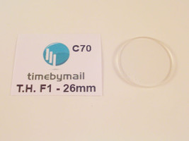 For Tag Heuer F1 WE1111 Replace Watch Glass Crystal Fits 26MM C70 - £15.01 GBP