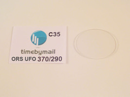 New For ORIS UFO Watch Replacement Oval Glass Crystal 37mm X 29mm Space ... - £14.97 GBP