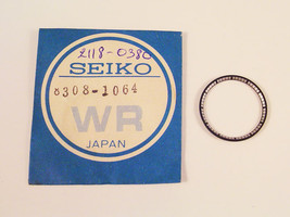 New Old Stock Seiko 2118 0380 Watch Replacement Dial Bezel Insert D9 - £11.52 GBP