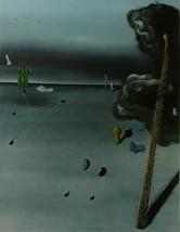 Outside - Yves Tanguy - Framed Picture 11 x 14 - $32.50