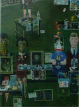 On the Balcony - Peter Blake - Framed Picture 11 x 14 - £25.83 GBP