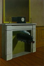 Time transfixed - (2) - Magritte - Framed Picture 11 x 14 - $32.50