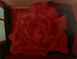 The Tomb of the Wrestlers - (Large Red Rose) - Ren Magritte - Framed Picture 11  - £25.91 GBP