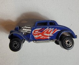 Vintage 1980s Diecast Toy Car Matchbox Toys Error White Heat &#39;33 Willy&#39;s... - $15.68