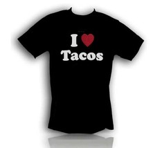 I Love Tacos funny mexican food t-shirt - £12.86 GBP