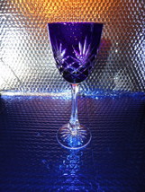 Faberge Odessa Cobalt Blue Wine  Crystal Glass - £179.90 GBP