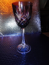 Faberge Odessa Purple Crystal Goblet - £176.42 GBP