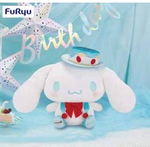 Sanrio Furyu Cinnamoroll Happy Birthday! BIG stuffed toy 30cm - £43.60 GBP