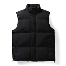 Stand Collar Men&#39;s Cotton Clothes Vest Coat Thickened - $37.55+