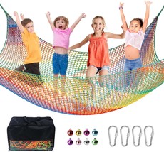 This Is A Polyester Double-Layered Backyard Climbing Net For Treehouse - $64.92