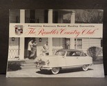 The Rambler &quot;Country Club&quot; 1951 Sales Brochure  - $67.48