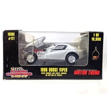 Racing Champions Motor Trend 1996 Dodge Viper Issue #171 Silver Gray Diecast NIP - £11.72 GBP