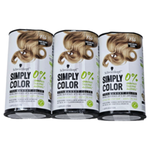 3 Pack Schwarzkopf Simply Permanent Color 7.56 Dark Golden Blonde Gray Coverage - $39.99