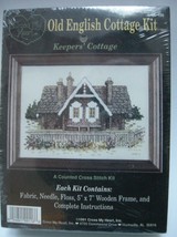 Old English Cottage Kits 2 Pack Keepers/Brick and Timber Cottage Cross Stitch - $24.70
