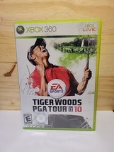Tiger Woods Pga Tour 10 (Microsoft Xbox 360, 2009) Tested Works Great - £6.62 GBP