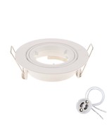 Mounting Frame Halogen Recessed Led Spotlights Fixtures Lamp Holders Cei... - £11.11 GBP
