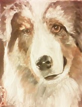 Original Aceo Print Dog Modern Art-: Rdoward Fine Art - £4.66 GBP