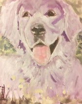 ORIGINAL ACEO Print Dog Modern Art -: rdoward fine art - $5.94