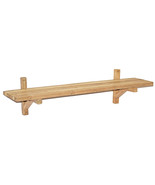 Bamboo Tiki Wall Shelf 36 Inch Single  - $80.67 CAD