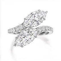 Wong Rain Luxury 100% 925 Sterling Silver Created Moissanite Gemstone Birthstone - £38.17 GBP