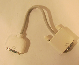 VGA to DVI-I Adapter White Apple Macbook - £8.69 GBP
