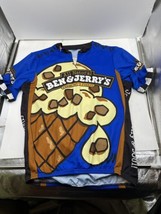 VTG Pearl Izumi Cycling Jersey Ben &amp; Jerry’s Ice Cream Chunky Monkey Mens Medium - £35.55 GBP