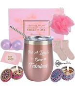 Birthday Gifts for Her,Wine Mug Gifts for Women,10 Luxurious Gifts, Insu... - £13.69 GBP