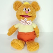 Muppet Babies Fozzie Bear Laughing Talking Plush Toy Disney Jr 14&quot; Just Play - £19.34 GBP