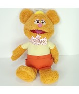 Muppet Babies Fozzie Bear Laughing Talking Plush Toy Disney Jr 14&quot; Just ... - £19.45 GBP